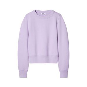 BNWT Uniqlo XS purple crew neck long sleeved sweater